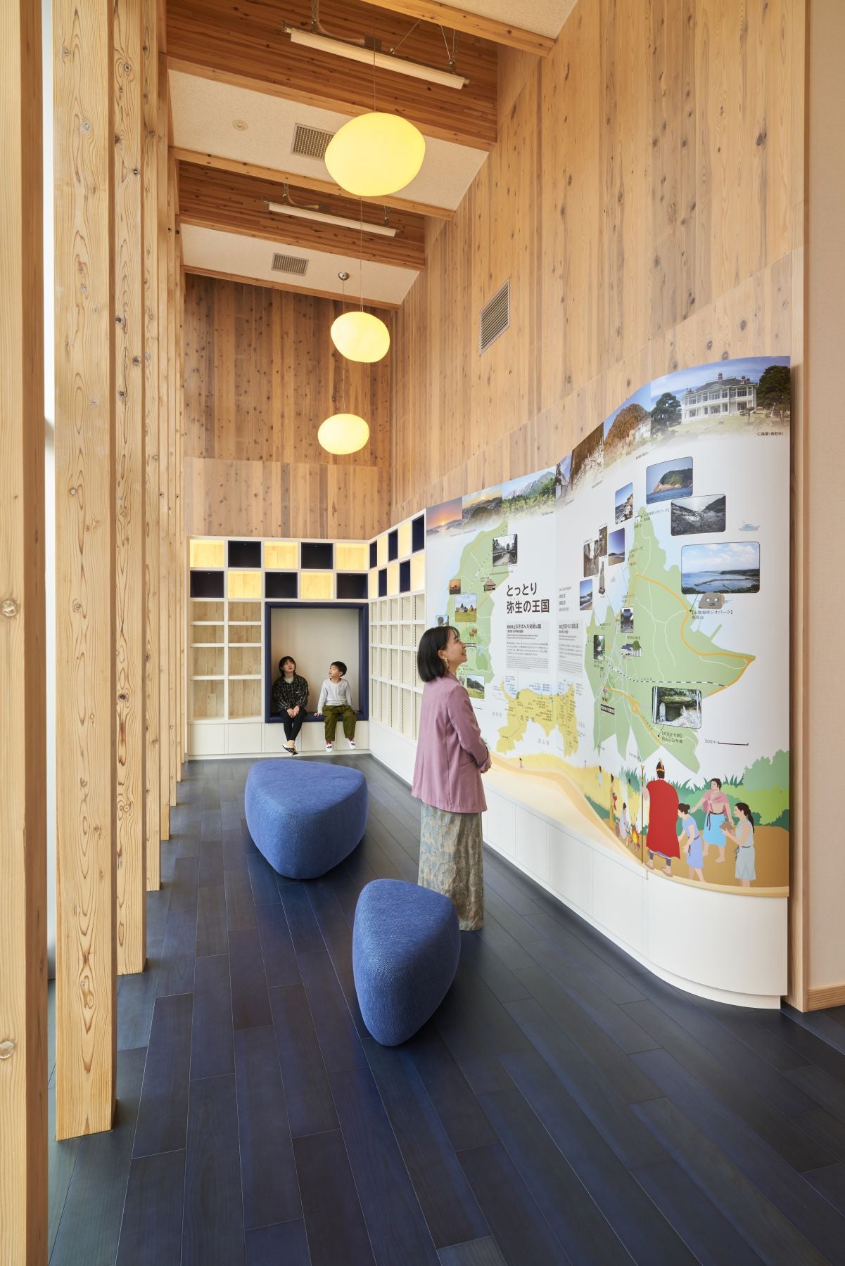 Aoya Kamichi Historical Park displays Facility Guidance Building/Important Cultural Property Building